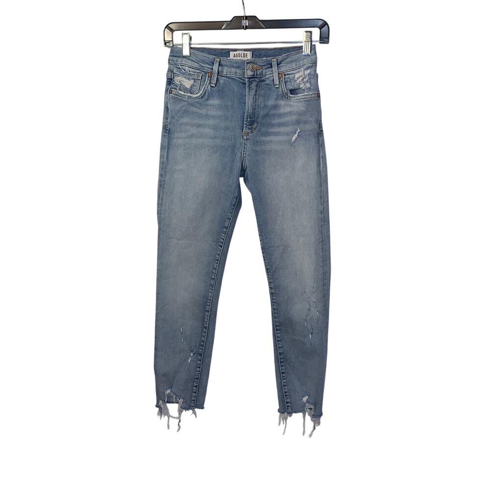 AGOLDE Denim Jeans with Raw Hem, 25 - Picture 1 of 10
